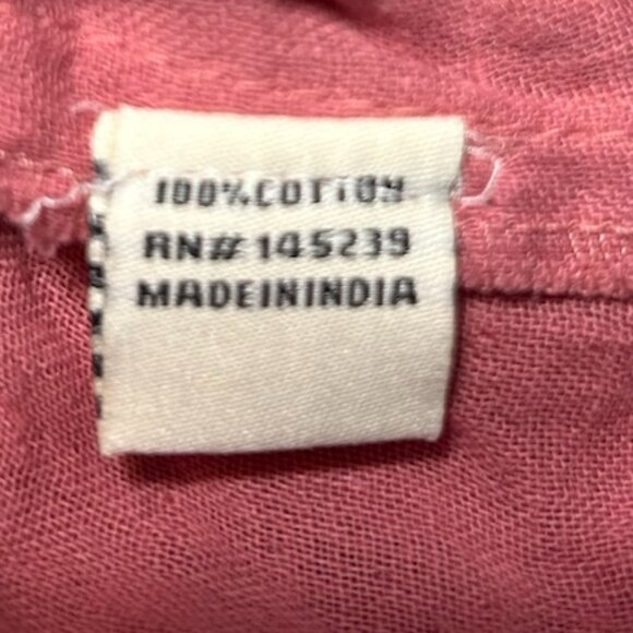 NWT Sim & Sam Dusty Pink Halter Ruffled Hem Tank Top Women's M - Picture 7 of 7